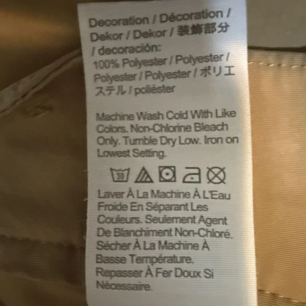 J Crew Tech Pant Mens 34x33* Tan 770 Straight Fit Stretch Performance Khaki Golf